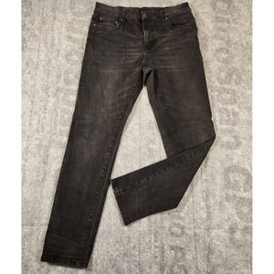 Aeropostale jeans men's 33x30 black athletic slim mid rise